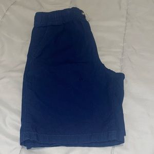 7” Navy Blue Boys shorts size 14-16 (Large)  Lands’End